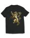Тениска Game of Thrones Chrome Lannister Sigil, черна, размер S - 2t