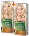 Garnier Color Naturals Crème Комплект - Боя за коса, 10 Естествено ултра светло русо, 2 броя - 1t