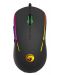 Гейминг мишка Marvo - G924 RGB, оптична, черна - 1t
