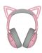 Гейминг слушалки Razer - Kraken Kitty BT V2, безжични, Quartz Ed. - 6t