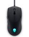 Гейминг мишка Alienware - AW320M, оптична, черна - 1t