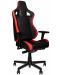 Гейминг стол noblechairs - Epic Compact, черен/червен - 1t
