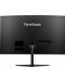 Гейминг монитор ViewSonic - VX2719-PC-MHD, 27'', 240Hz, 1 ms, VA, Curved - 3t