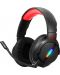 Гейминг слушалки Marvo - HG9065, черни/червени - 1t
