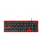 Гейминг клавиатура Genesis RHOD 110 - черна/червена - 2t