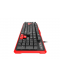 Гейминг клавиатура Genesis RHOD 110 - черна/червена - 3t