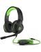 Гейминг слушалки HP - Pavilion 400, черни/зелени - 4t