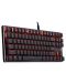 Механична клавиатура Redragon - Mahoraga K590-BK, Red, LED, черна - 1t