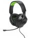 Гейминг слушалки JBL - Quantum 100X Console, Xbox, черни/зелени - 1t