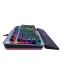 Гейминг клавиатура Thermaltake - Argent K5, Cherry MX Silver, RGB, сива - 3t