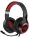 Гейминг слушалки Edifier - Hecate G33, черни/червени - 1t