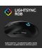 Гейминг мишка Logitech - G703 Lightspeed Hero, оптична, безжична, черна - 8t