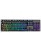 Гейминг клавиатура Marvo - K604, RGB, черна - 1t