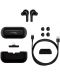 Безжични слушалки HyperX - Cloud MIX Buds, TWS, черни - 6t