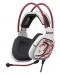 Гейминг слушалки A4Tech Bloody - G575 Naraka, бели/червени - 1t