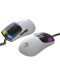 Гейминг мишка Marvo - M727 RGB, оптична, бяла - 5t