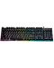 Гейминг клавиатура Marvo - K604, RGB, черна - 3t