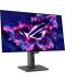 Гейминг монитор Asus - Rog Swift PG27AQDM, 26.5'', OLED, 240Hz, 0.03ms - 3t