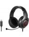 Гейминг слушалки A4tech - Bloody G220S, черни/червени - 2t