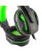 Гейминг слушалки T-Dagger - Cook T-RGH100, черни/зелени - 3t