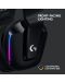 Гейминг слушалки Logitech - G733, безжични, черни - 5t