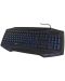 Гейминг клавиатура Hama - uRage Exodus 300 Illuminated, LED, черна - 1t