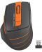 Гейминг мишка A4tech - Fstyler FG30S, оптична, безжична, оранжева - 1t