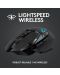 Гейминг мишка Logitech - G502 LightSpeed, оптична, безжична, черна - 3t