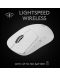 Гейминг мишка Logitech - PRO X SUPERLIGHT, оптична, безжична, бяла - 6t