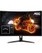 Геймърски монитор AOC CQ32G1 - 31.5" 144 Hz, 1ms, черен - 1t