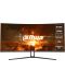 Гейминг монитор Dahua - LM34-E330C, 34'', UWQHD, 165Hz, 1ms, Curved, VA, черен - 1t