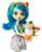 Кукличка с животниче Mattel Enchantimals - Tamika Tree Frog и жабчето Burst - 3t