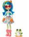 Кукличка с животниче Mattel Enchantimals - Tamika Tree Frog и жабчето Burst - 2t