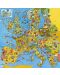 Пъзел Gibsons от 200 части - Забавна карта на Европа, Дейвид Мостин - 2t