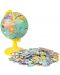 Глобус Моят див свят - 15 cm, с пъзел от 100 части - 1t