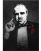 Метален постер Displate Movies: The Godfather - The Don - 1t