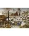 Пъзел Grafika от 1000 части - Преброяване във Витлеем, Питер Брьогел Стария - 1t