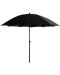Градински чадър Muhler - 2.7 m, сив - 1t