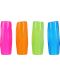 Грип за молив Deli Neon - EU75002, неонови цветове, 4 броя  - 2t