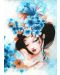 Пъзел Grafika от 1000 части - Сини цветя, Misstigri - 1t