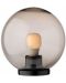 Градинска лампа Smarter - Sfera 200 9760, IP44, E27, 1x28W, черно-опушена - 1t