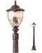 Градинска лампа Smarter - Matera 9634, IP33, E27, 1x42W, черно-медна - 1t