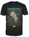 Тениска Funko Pop! Marvel Gardians of the Galaxy - Groot, черна, M (разопакован) - 1t