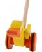Детска играчка за бутане Hape – Пате, дървена - 3t