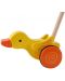 Детска играчка за бутане Hape – Пате, дървена - 4t