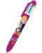 Химикалка Diakakis -  Princess, шестцветна, асортимент - 1t