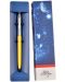 Химикалка Fisher Space Pen Cap-O-Matic - 775 Chrome, жълто и сребристо - 2t