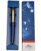 Химикалка Fisher Space Pen Cap-O-Matic - 775 Brass, синьо и златисто - 2t