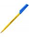Химикалка Staedtler Stick 430 - Синя, F - 1t