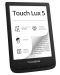 Електронен четец PocketBook - Touch Lux 5 PB628, 6", черен - 2t